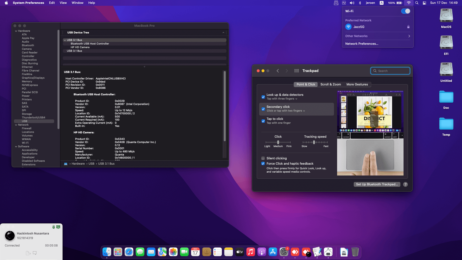 HP Elitebook X360 830 G6 2nd [WhiskeyLake   Intel UHD 8Th Gen + I2C]   OpenCore 1